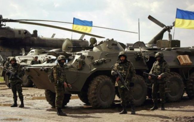 Близько 100 бойовиків вчора атакували сили АТО біля Щастя, - штаб