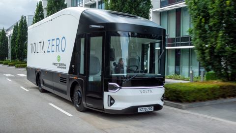 Електровантажівка Volta Zero для міста зможе проїжджати до 200 км на одному заряді