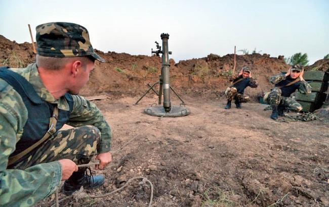 Силы АТО начали отвод минометов в Луганской области