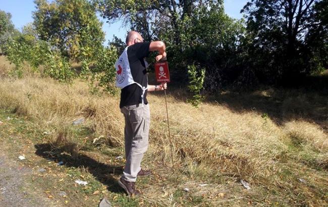 ЗСУ: у Донецькій обл. розпочалося маркування небезпечних мінних ділянок