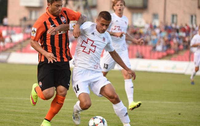 "Шахтер" в Луцке разбирается с "Волынью"