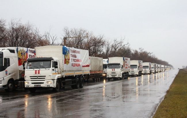 На Донбассе завершилась разгрузка "гумконвоя" РФ
