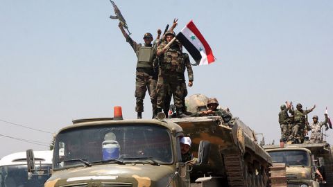 Войска Асада вошли в стратегически важный город в Сирии