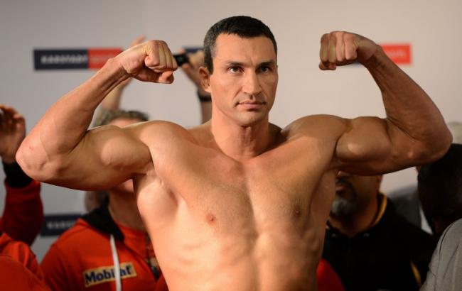 Кличко показал, как готовится к реваншу с Фьюри