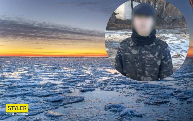 Под Киевом двое подростков на льдине отплыли от берега почти на полкилометра: видео спасения