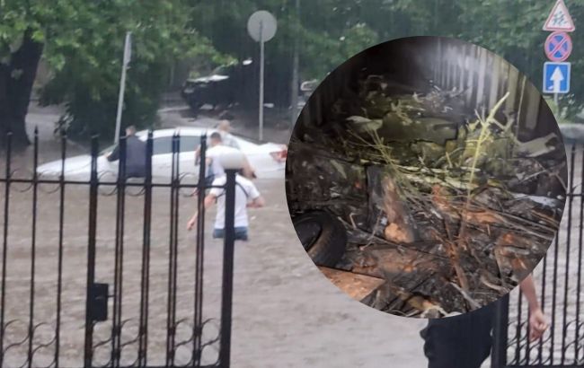 Появилось видео с подземной реки Лыбедь в Киеве, затопившей Ocean Plaza. Теперь понятно, почему