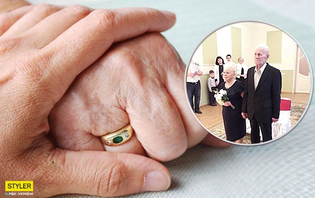 Зворушливо та мило: сумчани прийшли до РАГСу після 60 років подружнього життя