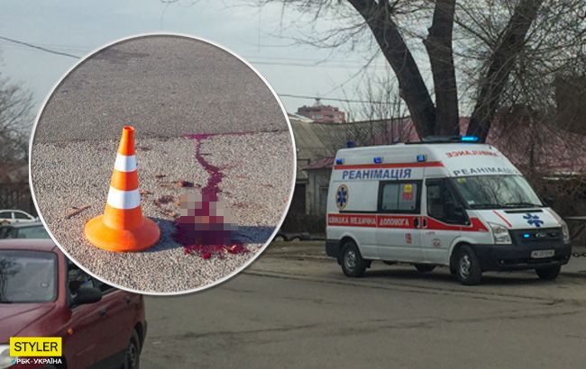 У Дніпрі таксист збив дівчину та миттєво зник з місця ДТП