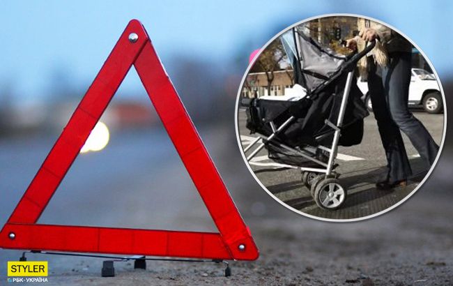 Збив коляску з дитиною: моторошні деталі ДТП у Хмельницькому (відео)