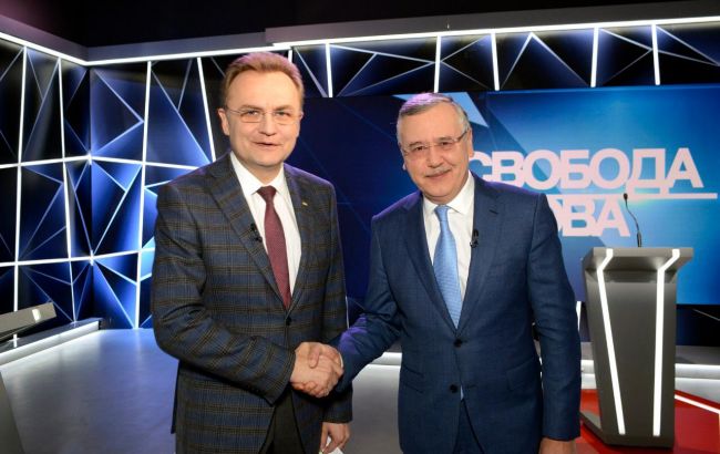 Гриценко и Садовый подписали соглашение об объединении на выборах