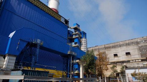 "Центрэнерго" инвестировало в первую в Украине газоочистную установку на Трипольской ТЭС