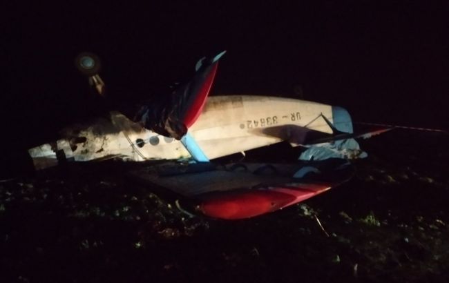 У Тернопільській області розбився літак, є жертва