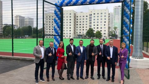 Status Group возвела в Киеве новый стадион, который соответствует стандартам УЕФА