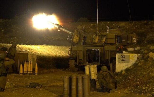 Израиль нанес артиллерийский удар по объектам в Ливане в ответ на ракетный обстрел