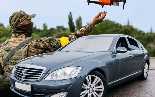 Бойцы ВСУ разыгрывают Mercedes S-класса, чтобы собрать деньги на дроны