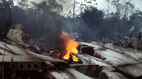 Внаслідок падіння літака в РФ загинули дві людини