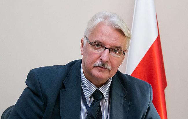 Глава МЗС Польщі заявив про відсутність істотного напруження у відносинах з Україною