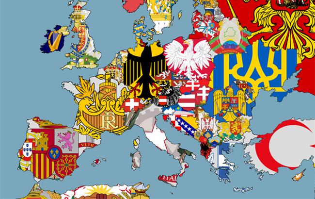 Репин, Шагал, Пикассо и другие: в сети появилась необычная карта Европы