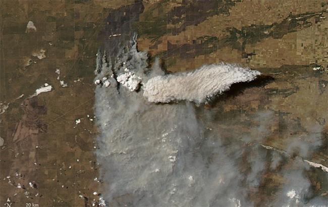 В Аргентині внаслідок пожеж вигоріло понад 800 тисяч га