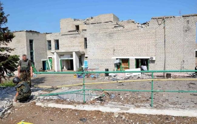 Фото зруйнованого після битв Широкіно