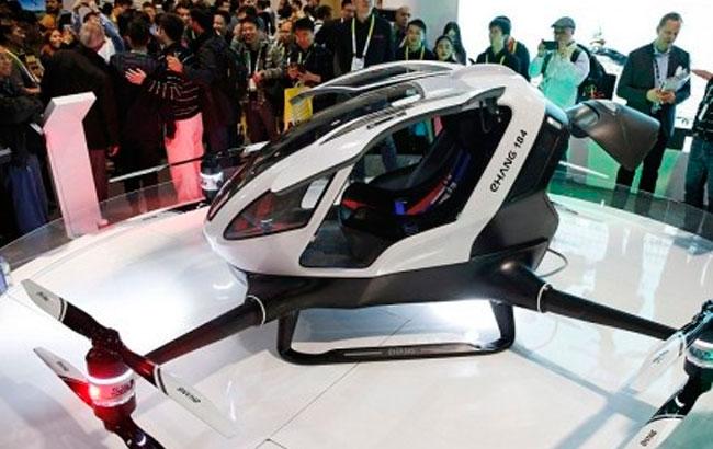 В Китае создали первое летающее робот-такси