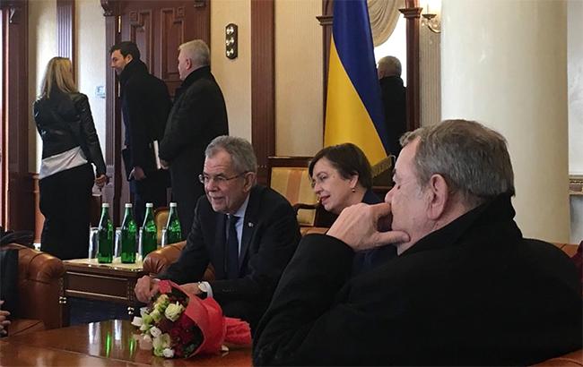 Президент Австрии прибыл в Киев
