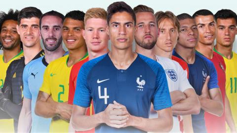 ФІФА оголосила символічну збірну ЧС-2018 за версією вболівальників