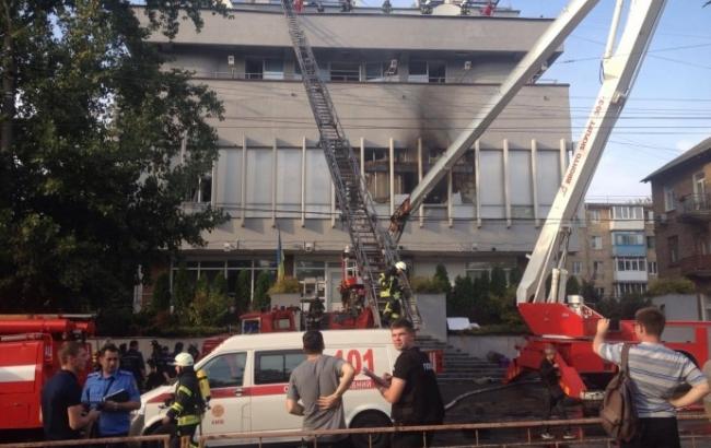 Підпал "Інтера": прокуратура передала справу СБУ