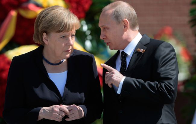 Путин и Меркель в Москве обсудят ситуацию в Украине