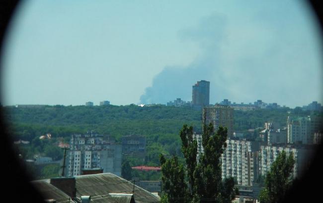 В ГСЧС рассказали, почему возобновился пожар на нефтебазе под Киевом