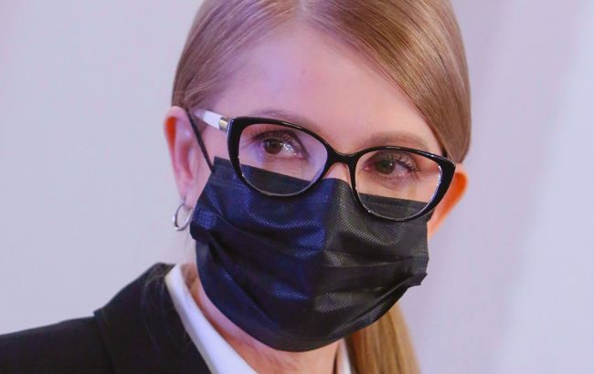 Тимошенко вперше прокоментувала свій стан після зараження COVID-19