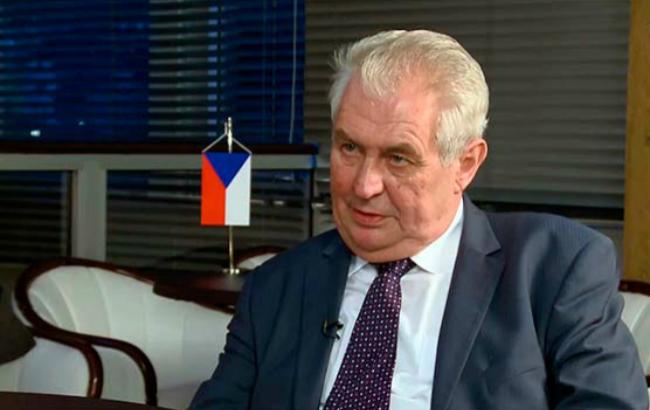 Земан побоюється ісламізації Чехії